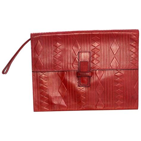 fendi red clutch bag|fendi clutch bag price.